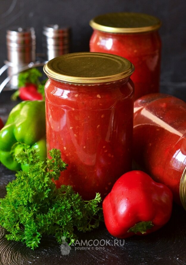 Лечо без уксуса и масла на зиму