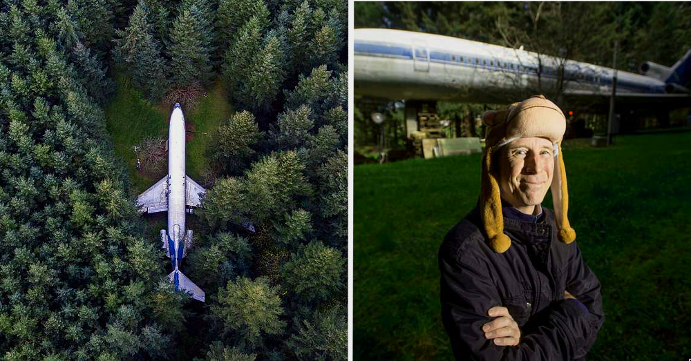 Брюс занимается обустройством своего "дома" больше десяти лет.