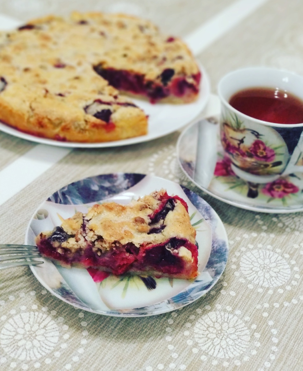 Лучший сливовый пирог, который я когда-либо пробовала