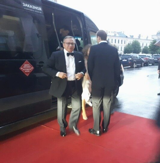 Игорь Угольников на свадьбе Ф. Бондарчука ( (фото Анастасии Семенович - "МК")