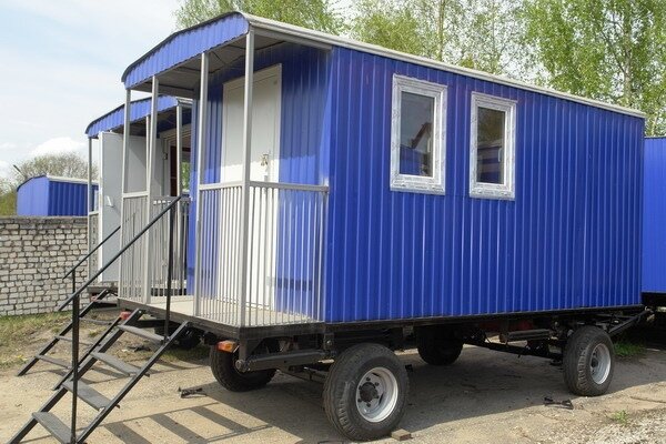 Вахтовые вагончики для проживания вахтовых рабочих от ЗАО "Спецавто"