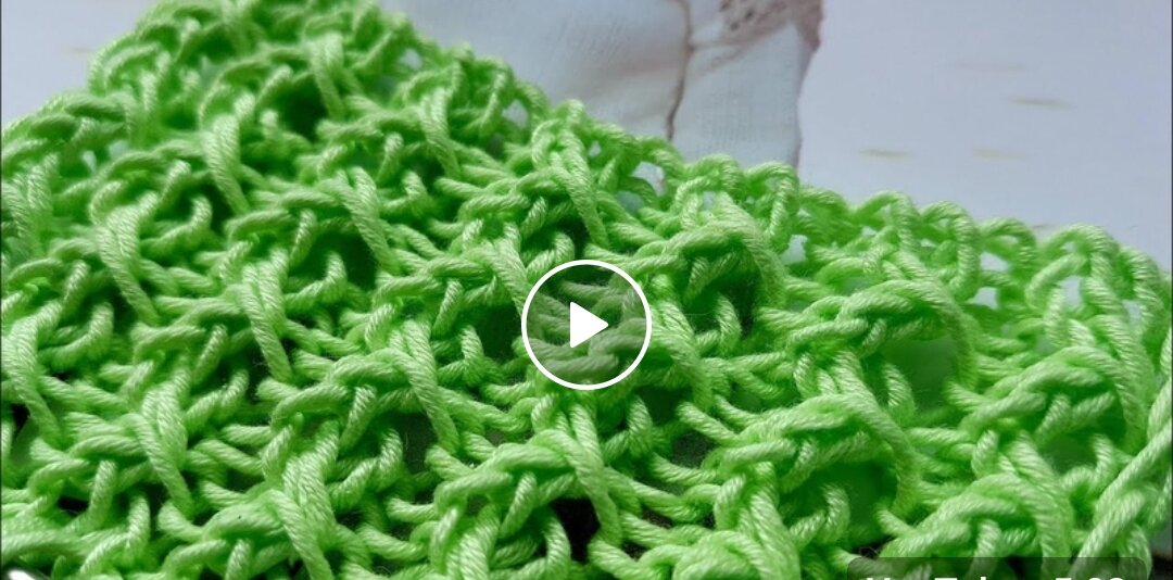 Узор спицами