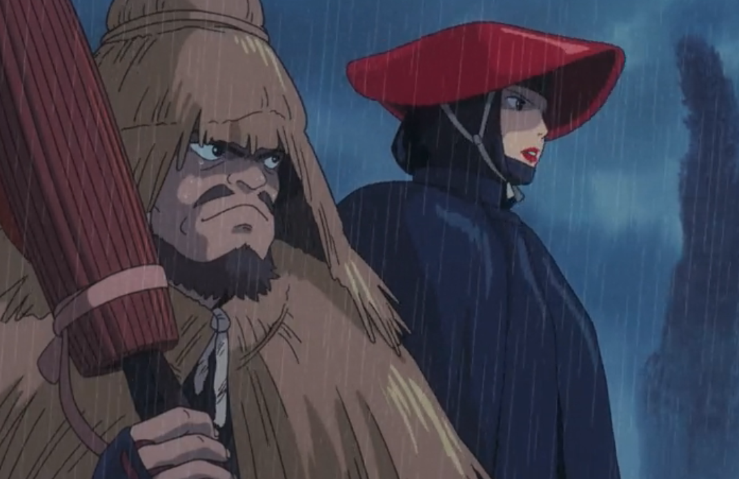 Screenshot from movie "Princess Mononoke". Directed by Hayao Miyazaki. Production: Studio Chibli.