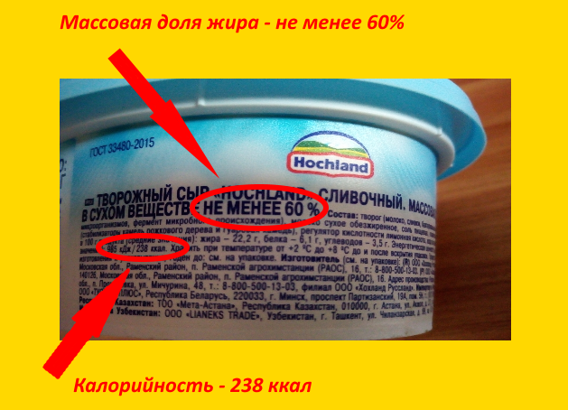 Творожный сыр – это продукт высокой жирности