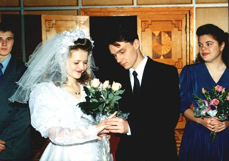 Свадебная мода 90 х годов в россии фото
