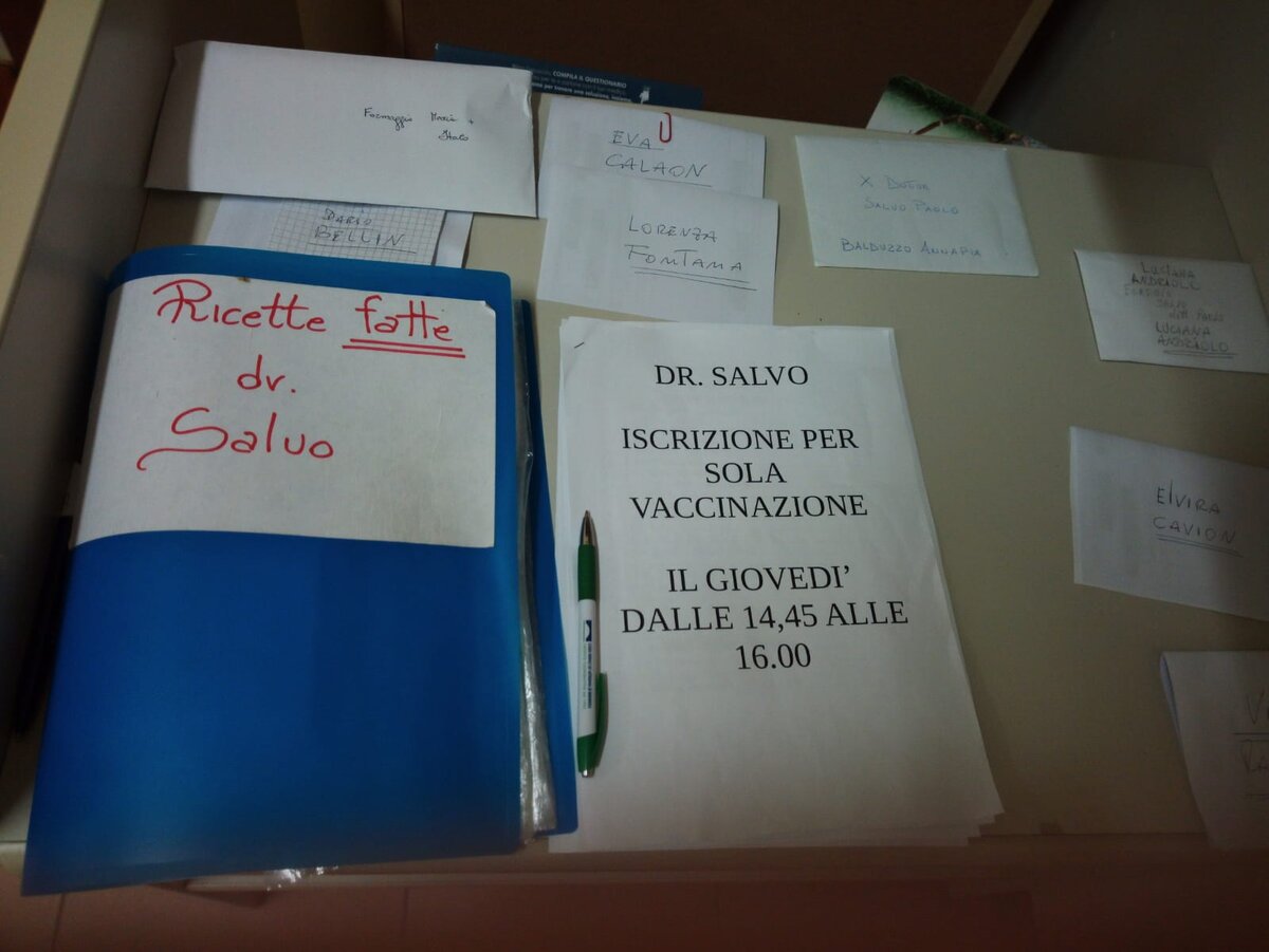 Журнал рецептов от доктора Сальво в амбулатории