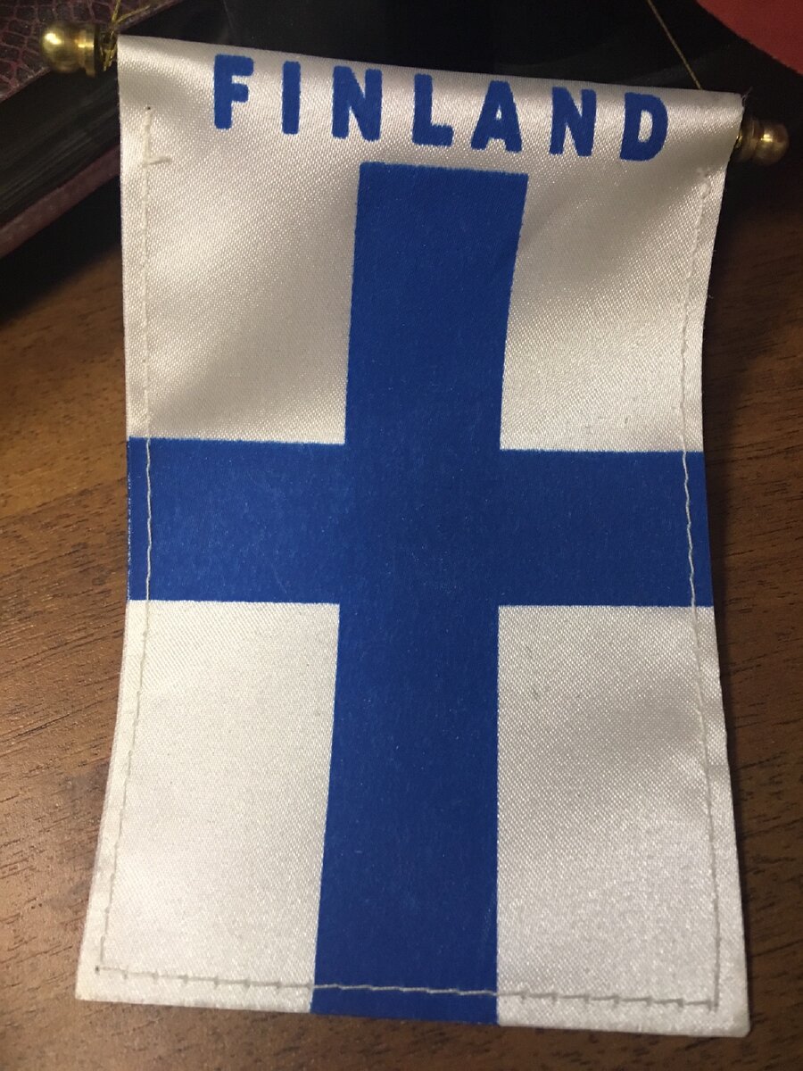 Флаг Финляндской Республики 