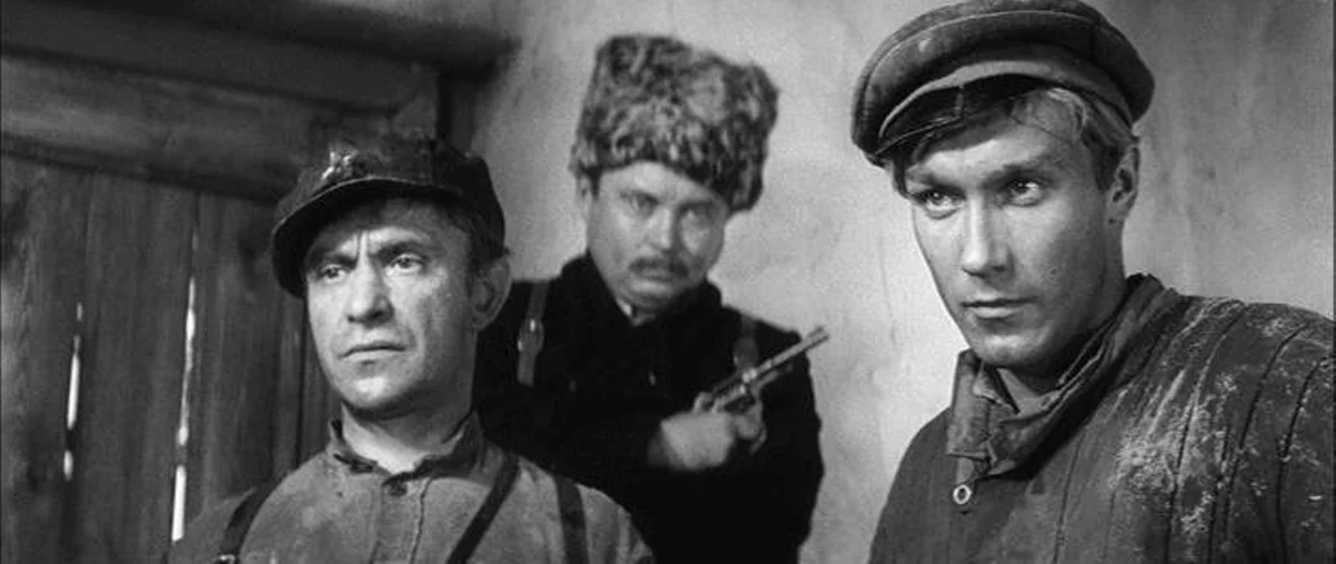 Кадр из фильма «Служили два товарища" реж. А. Митта