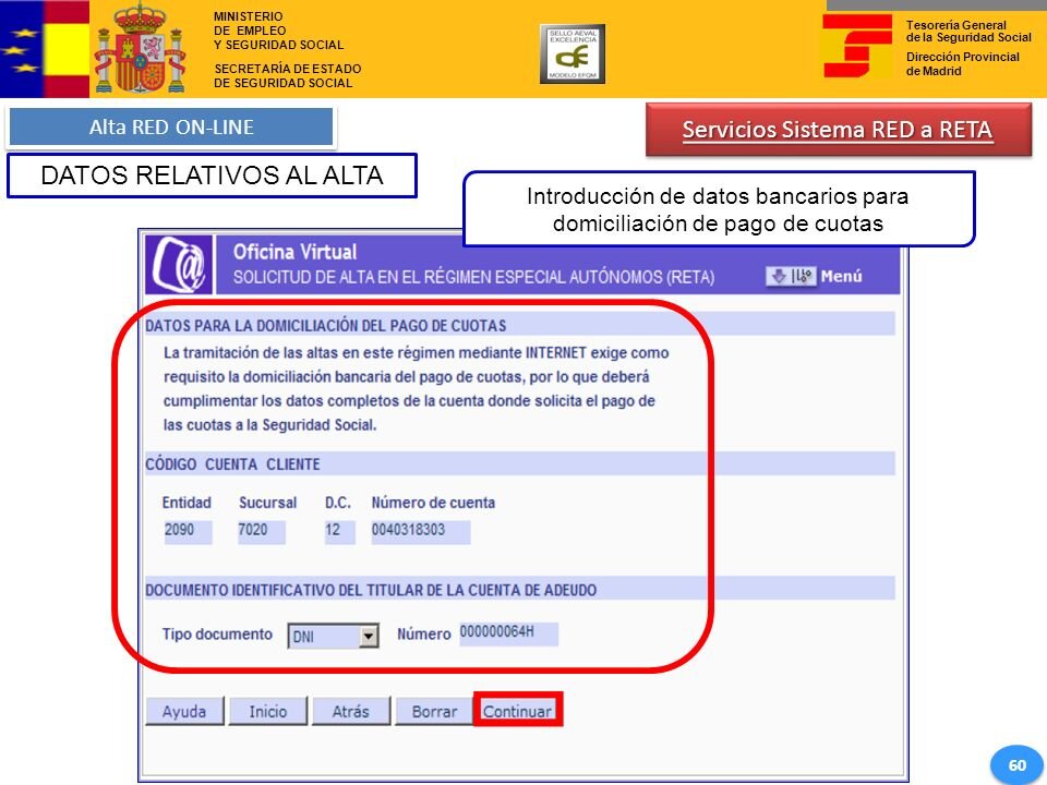 Система RETA для ИП в Испании