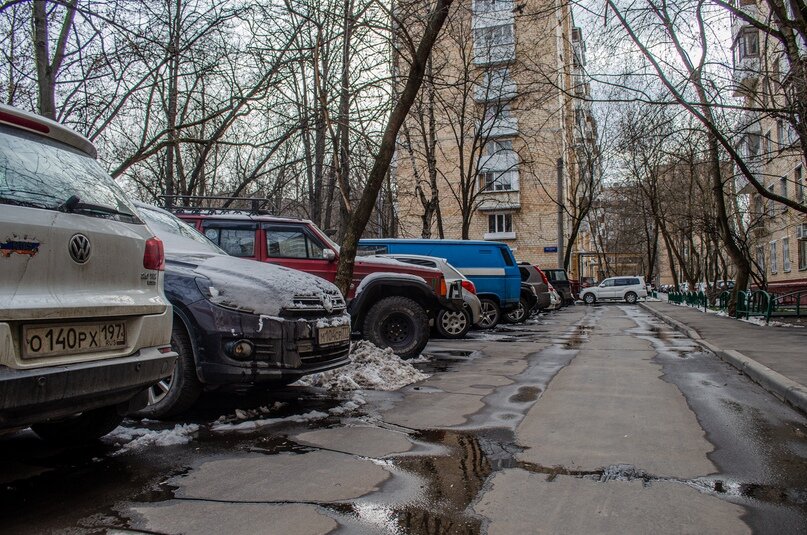 Парковочные места все заняты