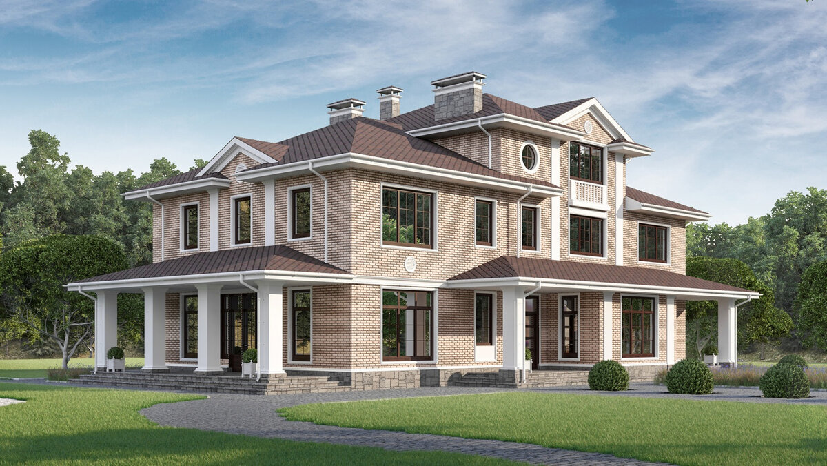 «Поместье Ольвиан» Проект дома - М - 381