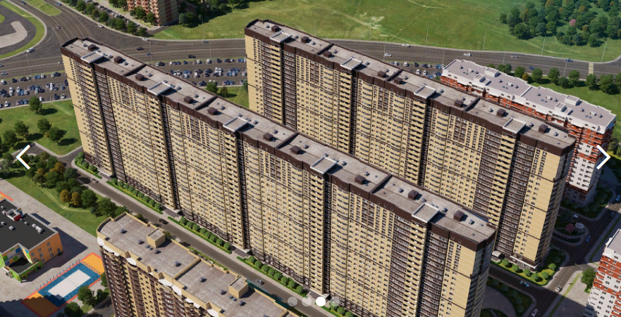 Жилой комплекс Лучший Краснодар. Моделирование с сайта ССК