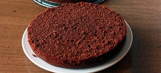 Пошаговый способ приготовления шоколадного торта