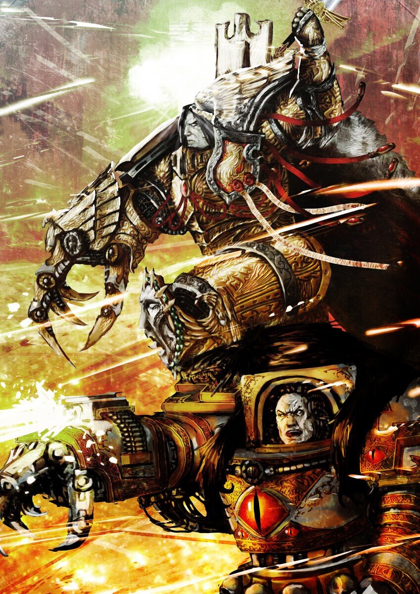 вархаммер ересь хоруса. сангвиний ересь хоруса. вархаммер 40000 ересь хоруса. хорус против императора. вархаммер хорус и император.