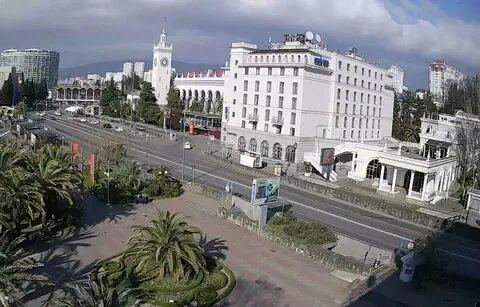 Сочи в момент карантина (фото из открытых источников)