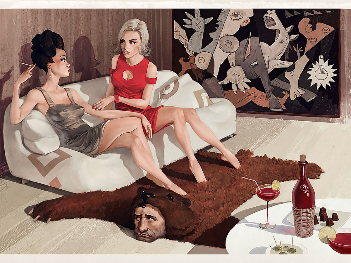 Как-то так выглядят женщины глазами мужчин из Мужского Эгалитарного движения