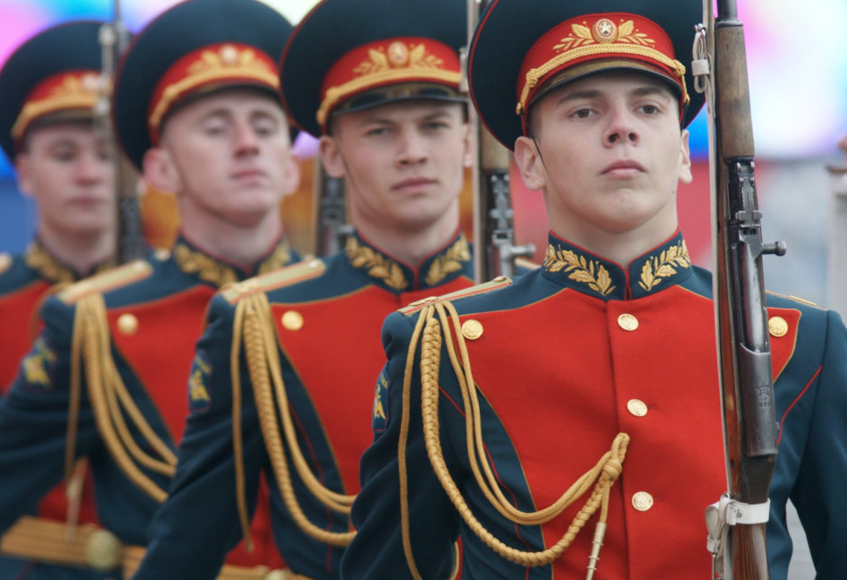 Фото дембелей кремлевского полка