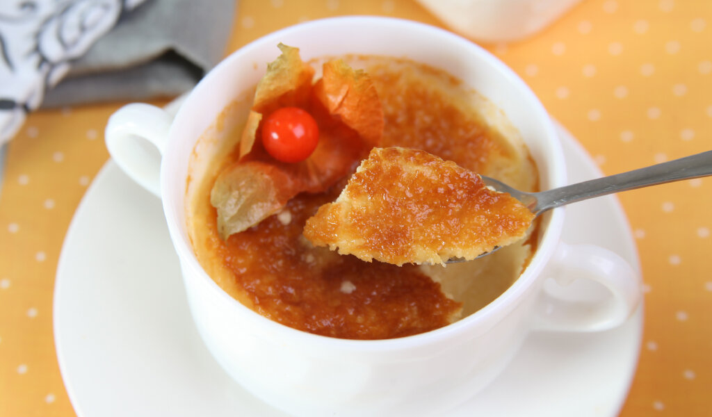 Десерт Крем брюле 