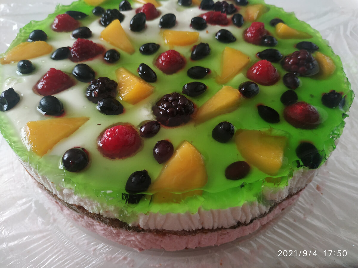 Желейный торт 