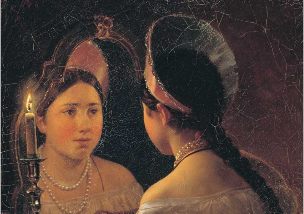 К. Брюллов (Гадающая Светлана)