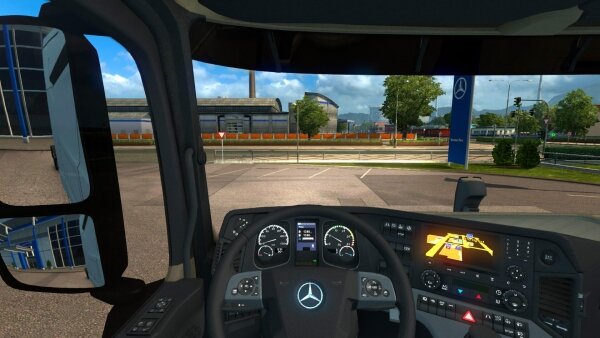 Мод Real Interior Cams версия 1.7 Euro Truck Simulator 2 (v1.43.x)