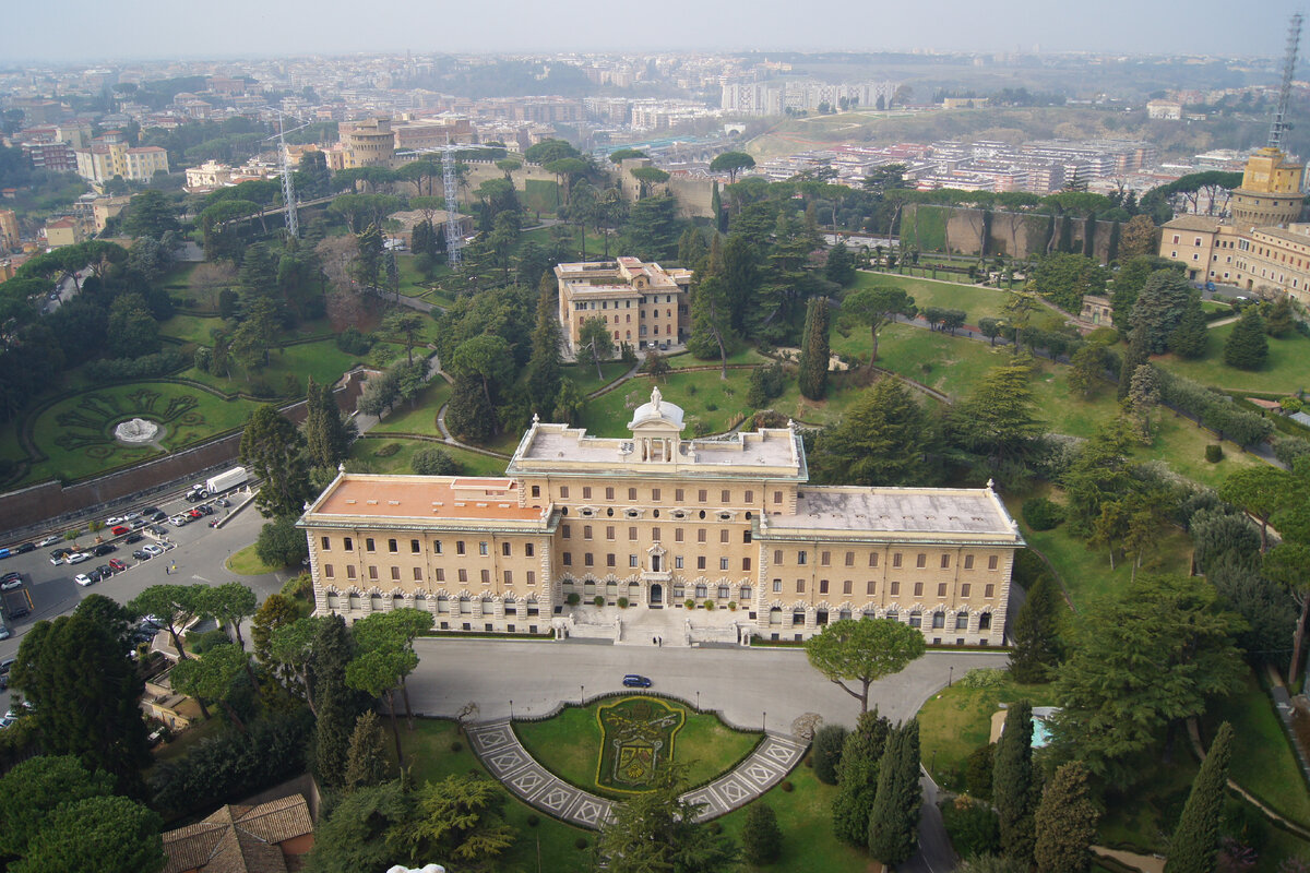 Резиденция Папы, Ватикан (фотография автора блога)