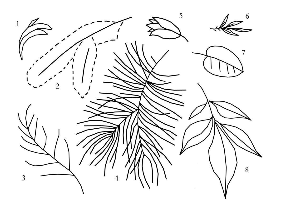 схема для переноса на ткань, размер вышивки 14 х 10,6 см