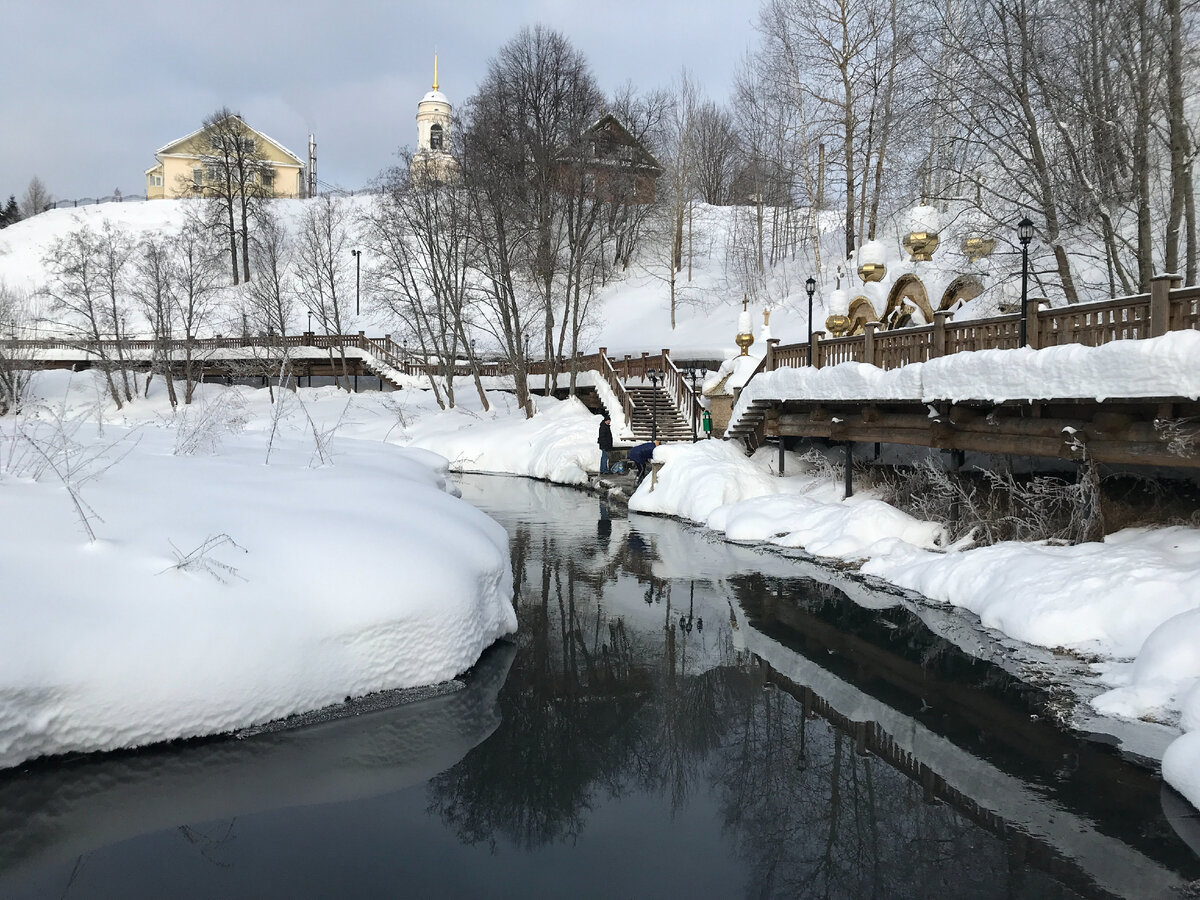 Радонеж. Село, где прошла юность Сергия Радонежского. Чудотворный источник,  купель и часовня Матроны Московской | Следуй за нами | Дзен