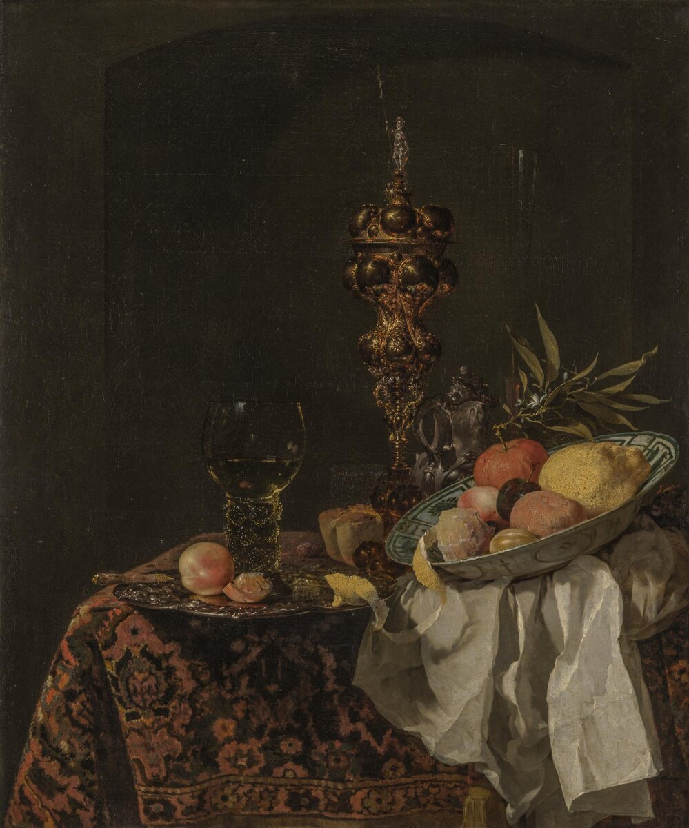 Виллем Калф. Десерт. Голландия, 1653-1654 года