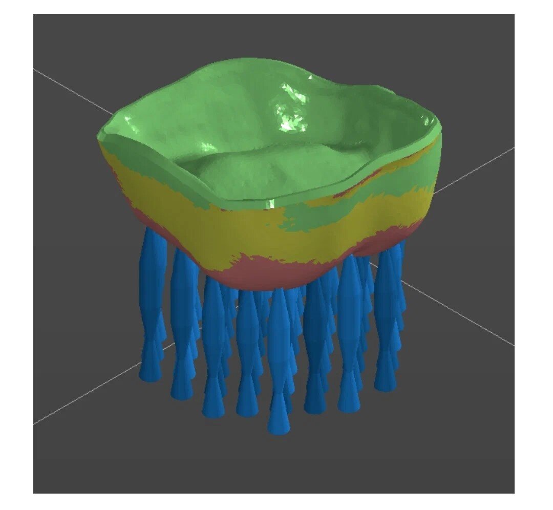 "Принцип светофора" нашей программы 3DLAM Slicer Manual 