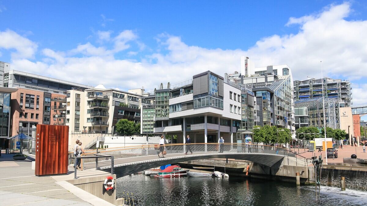    Современный центр города Осло© Fotolia / kvitkafabian