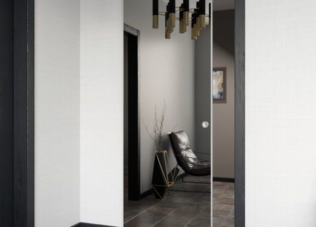 Зеркальная дверь-невидимка