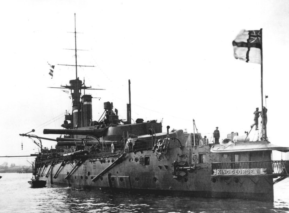 Линкор «Кинг Джордж V», входивший во 2-ю эскадру линкоров Гранд Флита
