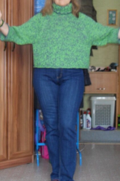 Это начальный вариант (без резинки снизу). Вид спереди