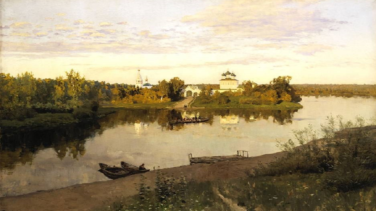 Картина и левитана тишина