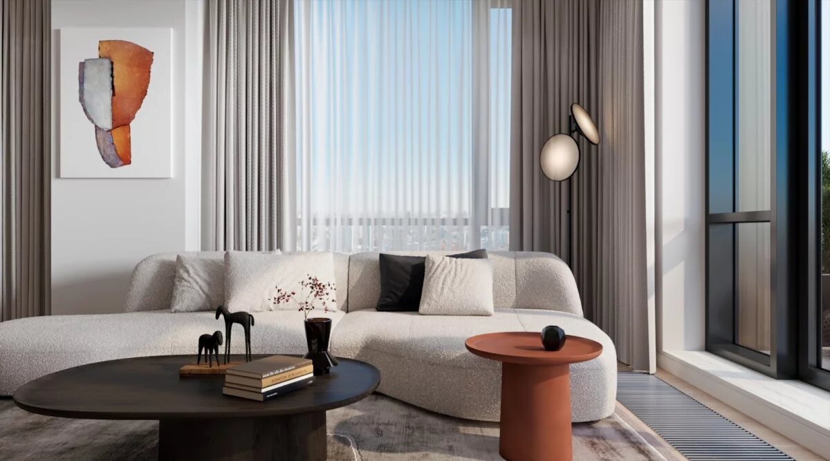 Пример оформления гостиной