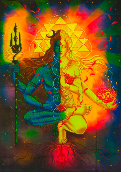 Шива/Шакти. Изображение из открытых источников 