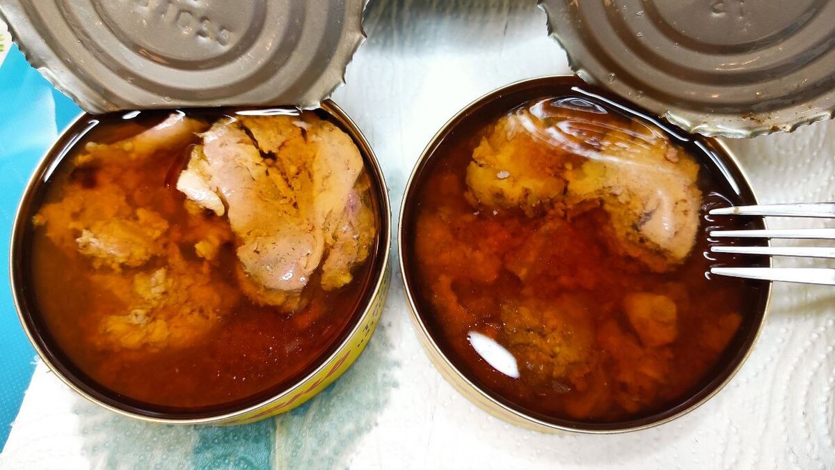 Темно-коричневое масло