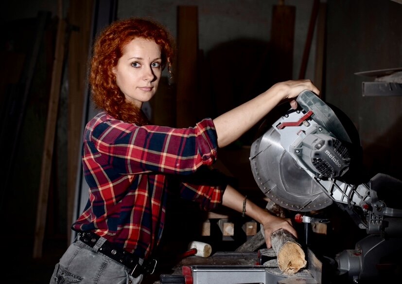 Циркулярка. Тогда я еще тренировалась на «буратинах»😹