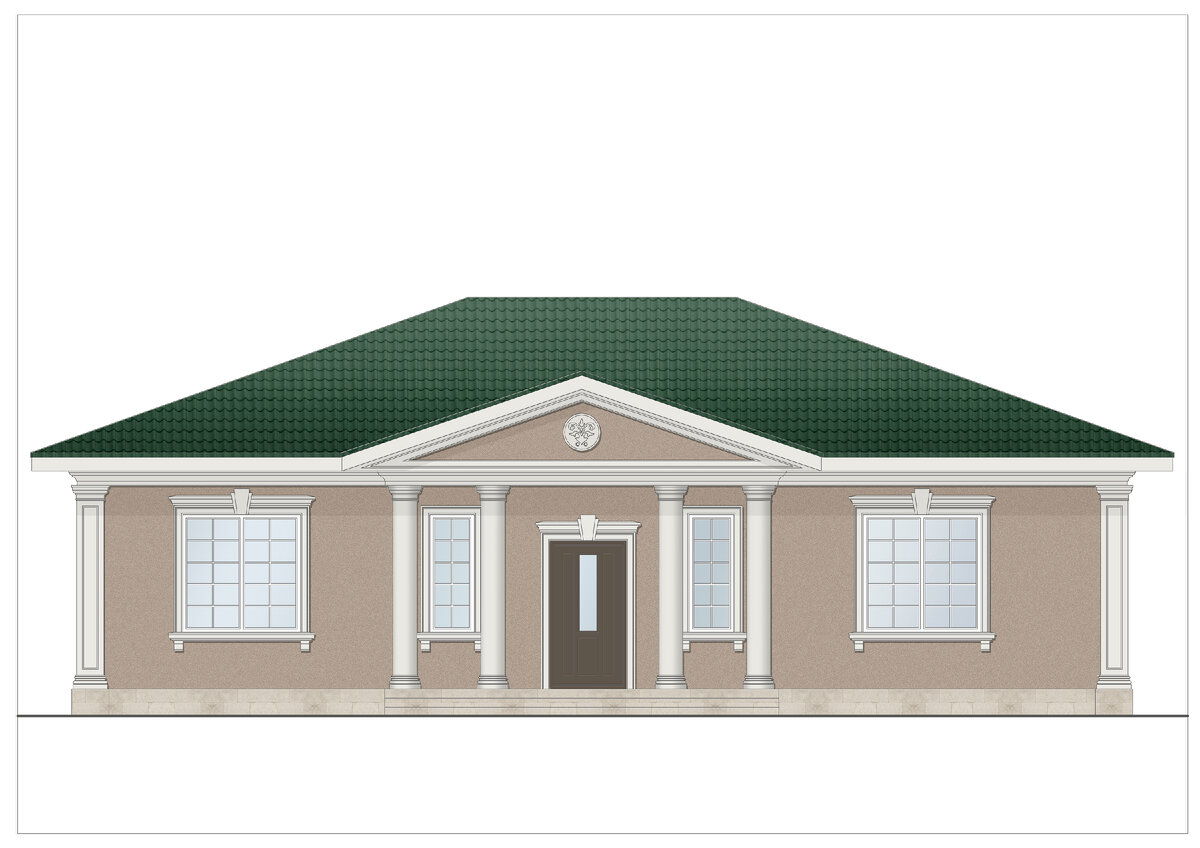 эскизный проект фасада