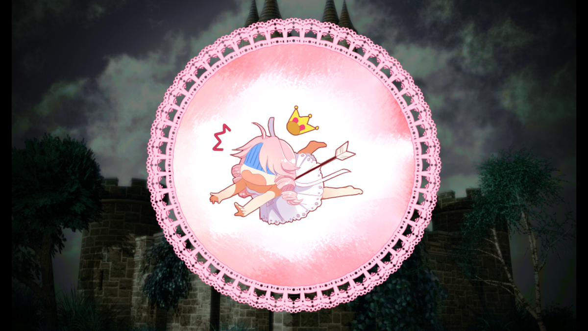 Вот так вот миленько и няшненько выглядит смерть нашей принцессы от засады. На самом деле, абсолютно каждая смерть выглядит миленько и няшненько.  Весь стиль игры состоит в сочетании карамельно-розового инфантильного оформления с содержимым, составленным так, словно бы кто-то вдохновлялся небезызвестным трудом "Государь" одного пронырливого итальяшки.