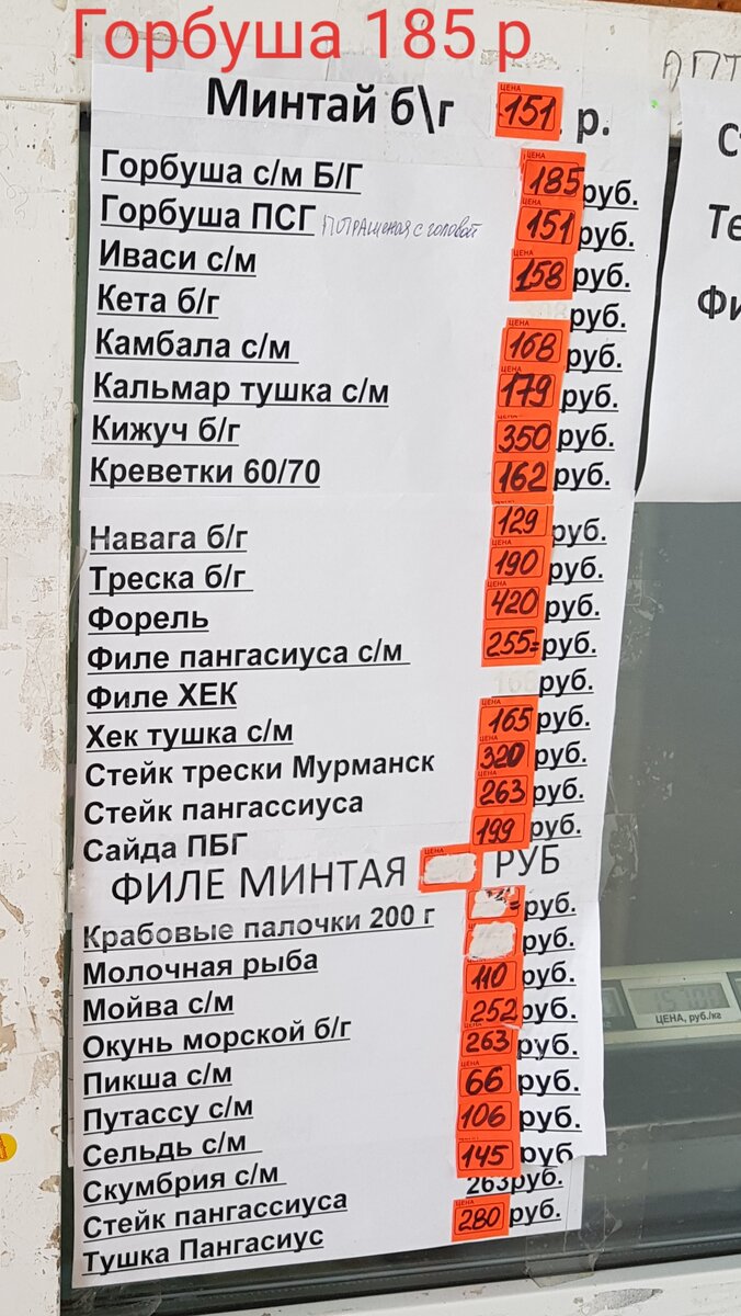 Цены на рынке