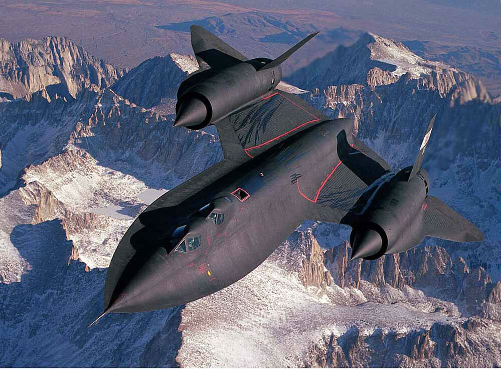 SR-71. Ну, красив же, мерзавец!