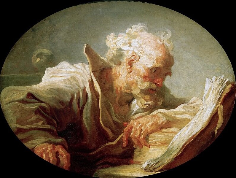 Жан Оноре Фрагонар "Философ"