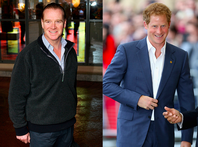 Джеймс Хьюитт и принц Гарри