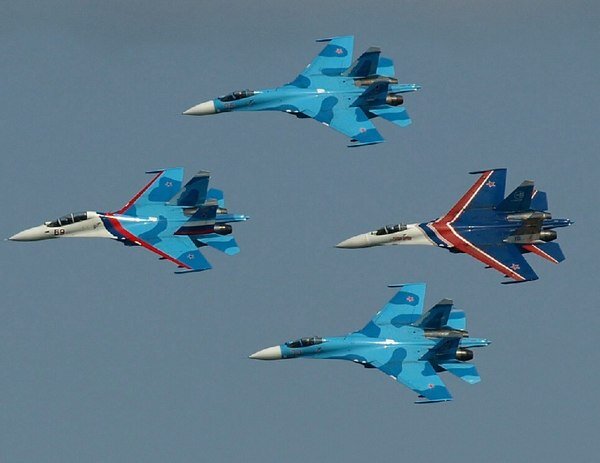 Авиационная группа высшего пилотажа "Соколы России" 