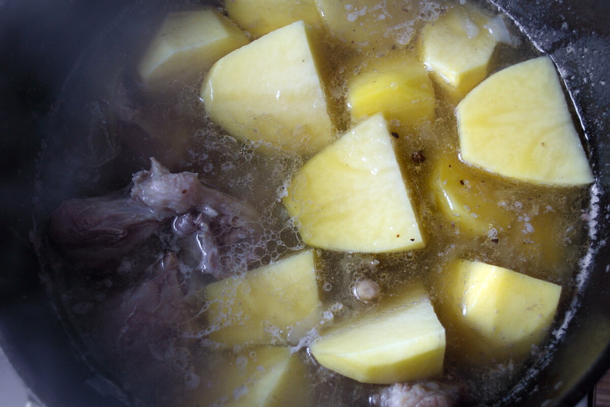 Когда в ноябре хочется ощущения лета, я готовлю этот великолепный суп из баранины