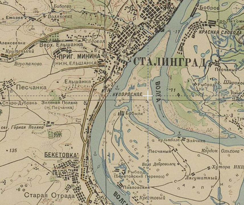 Карта старого волгограда - 96 фото