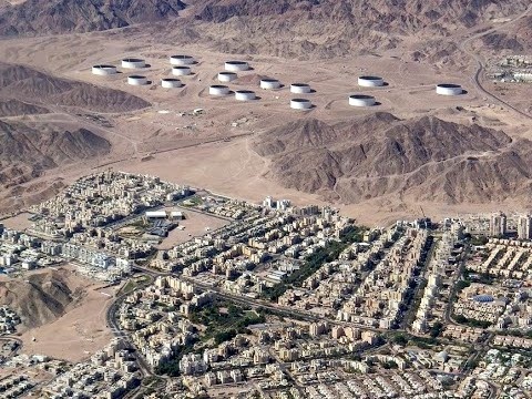 Подлетая к Эйлату.