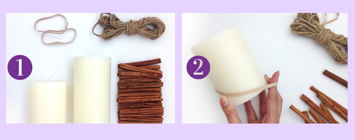 Сделать такие замечательные свечи достаточно просто